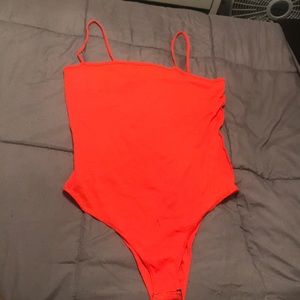 Orange Bodysuit
